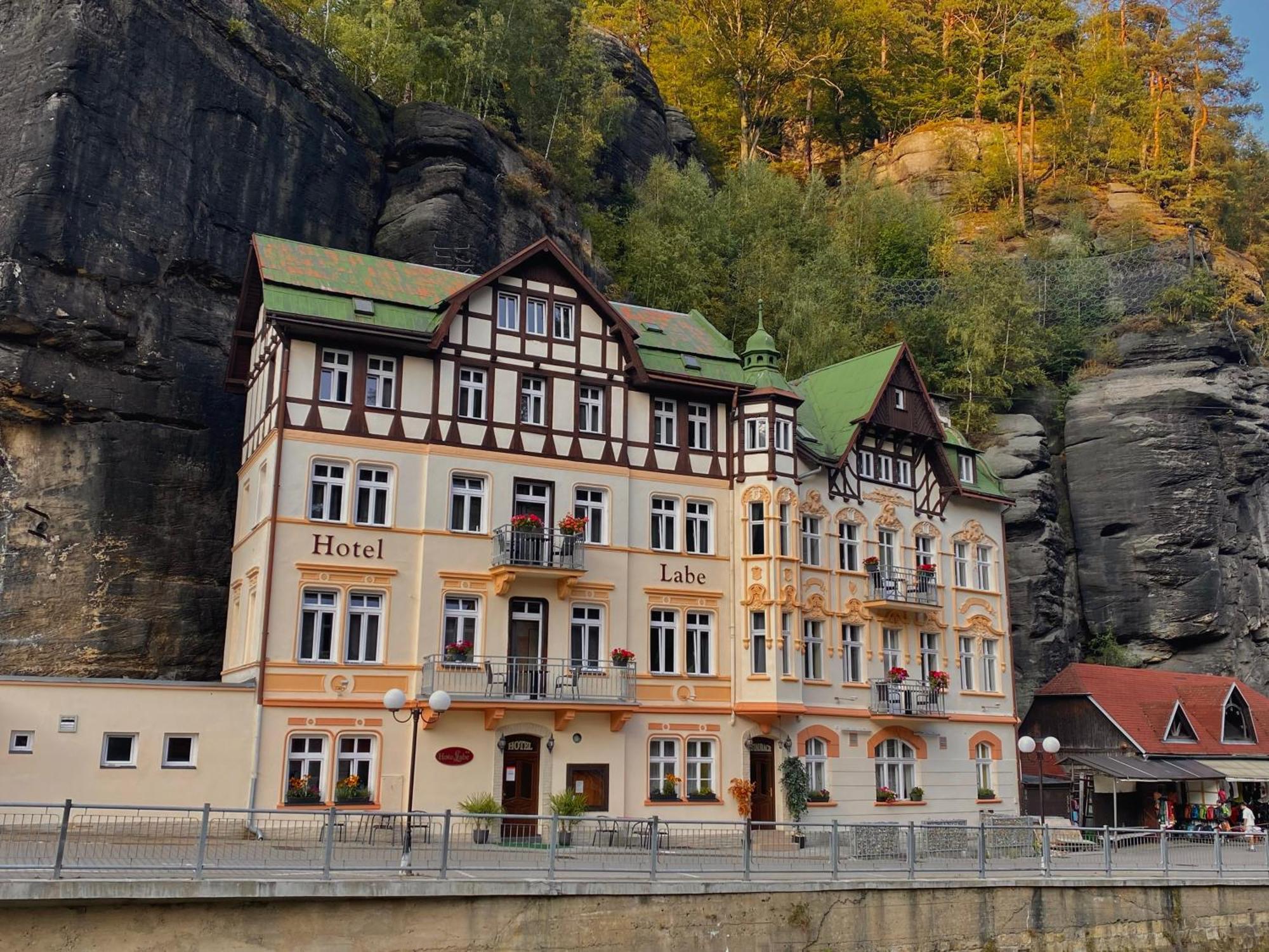 Hotel Labe 흐렌스코 외부 사진